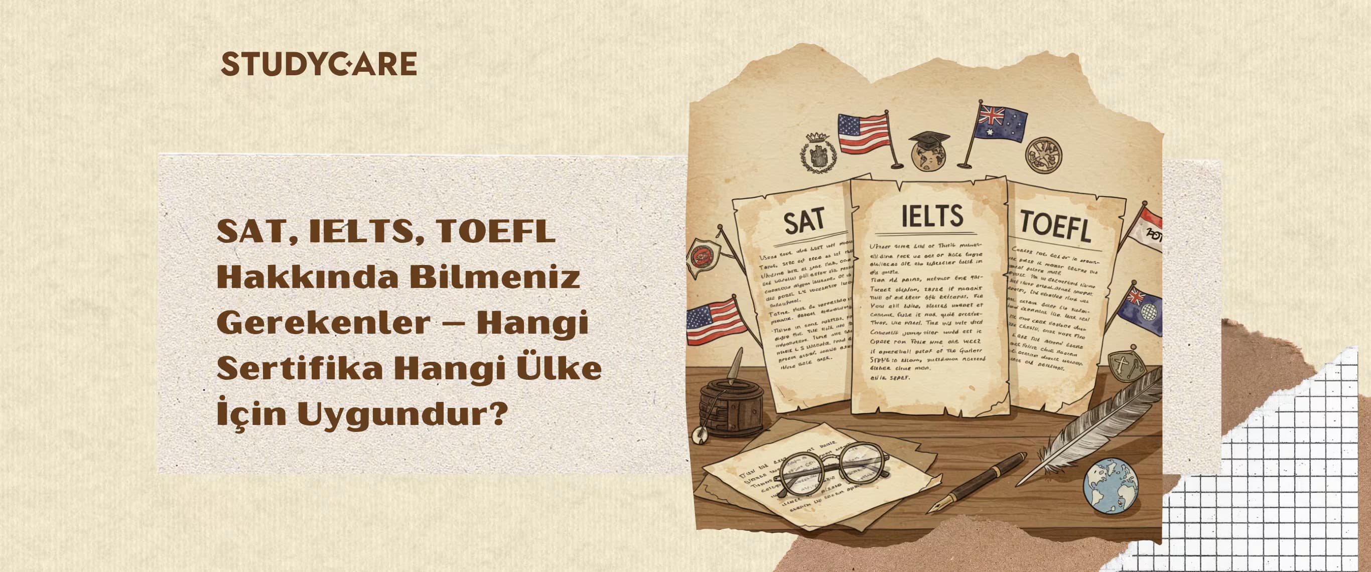 SAT, IELTS, TOEFL Hakkında Bilmeniz Gerekenler – Hangi Sertifika Hangi Ülke İçin Uygundur?